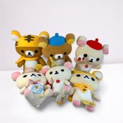 リラックマ コリラックマ　ぬいぐるみ 6体セットのサムネイル
