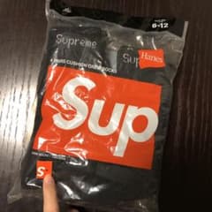 Supreme ソックス ブラックのサムネイル