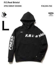 激レアF.C. Real Bristol FR2 SWEAT HOODIE 美品FR2 × F.C.Real BristolコラボパーカーLサイズ - メルカリ