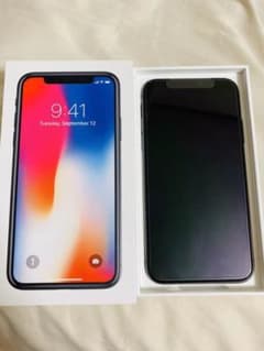 iPhone X Space Gray 256 GB auのサムネイル