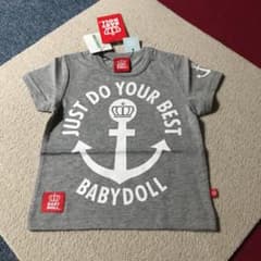 ★新品タグ★BABY DOLL ベビードール イカリTシャツ 80のサムネイル