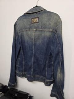ドルチェ&ガッバーナ デニムジャケット 46 Mサイズ メタルプレート