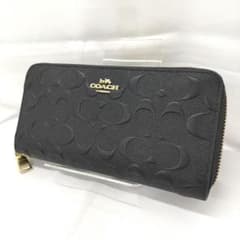 コーチCOACH 長財布 シグネチャー 中古品 F53834のサムネイル