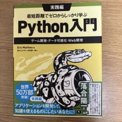 Python入門 - ゲーム開発・データ可視化・Web開発のサムネイル