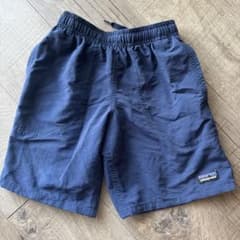 patagonia キッズ バギーズ ショーツネイビー XSサイズのサムネイル
