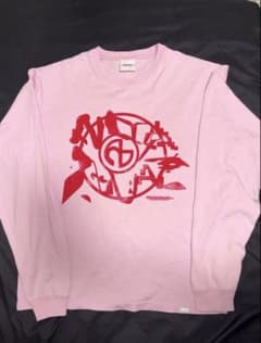 NOMANUAL 23SS 長袖Tシャツ ピンク S 訳あり 値下げ❌のサムネイル
