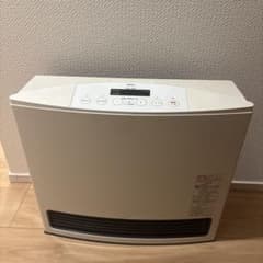 ガスファンヒーター ホワイト デジタル表示 ガスファンヒーター デジタル表示 ホワイト - メルカリ