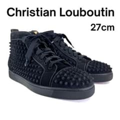 Christian Louboutin】ハイカットスニーカー （27） 訳有 - メルカリ