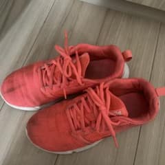 PUMA スニーカー オレンジ　25