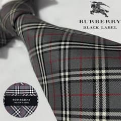 ✨極美品✨バーバリーブラックレーベル ネクタイ ノバチェック シルク