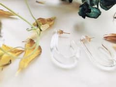 クリアピアスのサムネイル