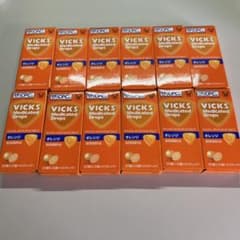 【未開封】VICKS ヴィックス　メディケイテッド ドロップ オレンジ　12箱のサムネイル