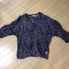 ROSE BUD柄シルクブラウスのサムネイル