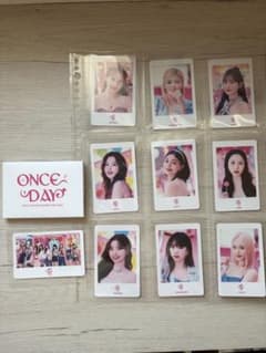 TWICE ONCE DAY 公式フォトカードセットのサムネイル