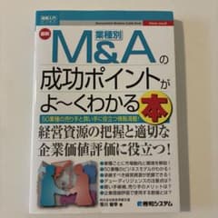 業種別 M&Aの成功ポイントがよ〜くわかる本 笹川敏幸のサムネイル