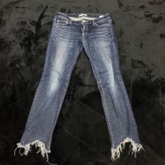 MOUSSY スキニーデニム カットオフのサムネイル