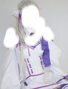 リゼロ　エミリア　コスプレ衣装フルセットのサムネイル