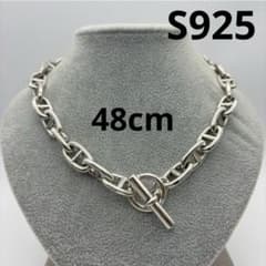 □新品□ TGM シルバー 925 ネックレス シェーヌダンクル マンテル