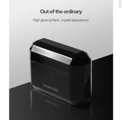 AirPods Pro 2代用ケース、ダイヤモンドカットデザイン　ブラックのサムネイル