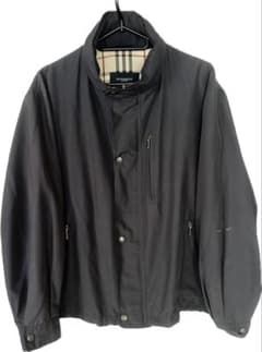 BURBERRY LONDON ブルゾン L ネイビー ※左袖汚れ有り