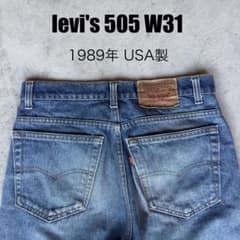 【グッドカラー】 80s levi's 505 W31 赤文字 USA製 グッドカラー】 80s levi's 505 W31 赤文字 USA製 - メルカリ