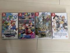 Nintendo Switch ソフト 人気4本セット ドラクエ マリオカート等