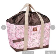 【新品未使用】 保冷バッグ エコバッグ キティ ヒョウ柄 しまむら サンリオのサムネイル