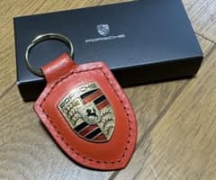 限定希少品 ラバオレンジ ポルシェ 純正キーホルダー 75周年記念モデルのサムネイル