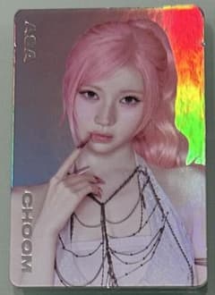 babymonster アサ choom ポップアップチェキトレカ BABYMONSTER アサ CHOOM 韓国 POP UP トレカ - メルカリ