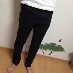 K@売り切りセール中様 専用ユニクロ 黒スキニー フィットのサムネイル