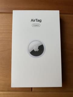 air tag エアタグ　本体　4個セット　新品・未開封　値下げ中❗️のサムネイル