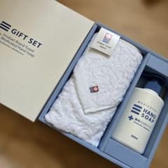 Imabari Towel 100% Cotton Hand Soap Gift Set