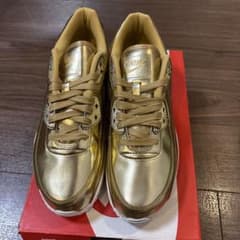 NIKE AIR MAX 90 Metallic Gold US12のサムネイル