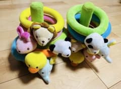 Ed.Inter 布のおもちゃ ふわふわなげっこ 知育玩具　2セット - 2