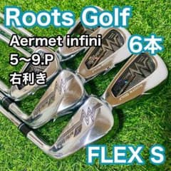 ルーツゴルフ アーメットインフィニ アイアン 6本 右 S ゴルフクラブ メンズ ルーツゴルフ アーメットインフィニ アイアン 6本 右 S ゴルフクラブ