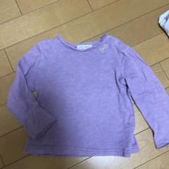 studio mom 紫色 長袖カットソーのサムネイル