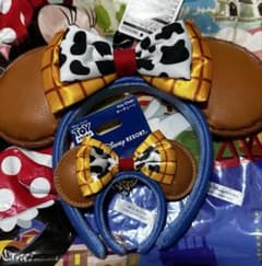 ディズニー トイストーリー カチューシャ キーチェーン ウッディ 2点