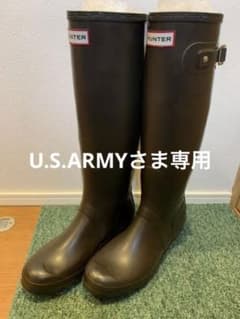 HUNTER Original TALL W23499 ダークブラウン 26cmのサムネイル