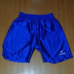 ヒュンメル サッカーパンツ 青のサムネイル
