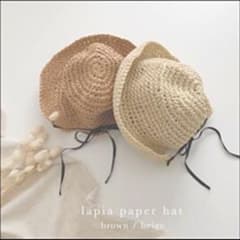 monbebe  ラフィア ハット ボンネットのサムネイル