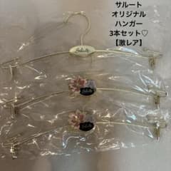 値下げしました！サルートハンガー9本セット⭐︎ノベルティ サルート♡ノベルティ オリジナル ハンガーセット 3本 Salute【激レア