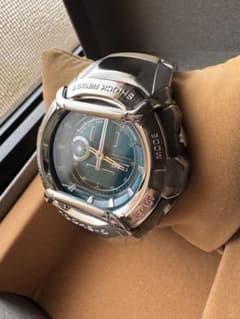 CASIO G-SHOCK 電池式クオーツ アナデジ 青文字盤 ジャンクのサムネイル