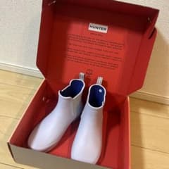美品❗️ハンター　レインブーツ　ショートブーツ　長靴　UK3のサムネイル
