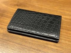 B印吉田　鼎　クロコダイルレザー 名刺入れ　吉田カバン B印吉田 鼎 クロコダイルレザー 名刺入れ 吉田カバン - メルカリ