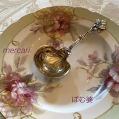 【クリストフル】シルバープレート／シュガースィフター シュガーシフター 茶漉し クリストフル】シルバープレート／シュガースィフター シュガー