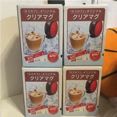 みどり様 専用☆ネスカフェ♪バリスタ クリアマグ  4個セットのサムネイル