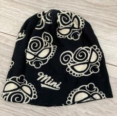 Mini ベビー帽子 フリーサイズ 黒のサムネイル