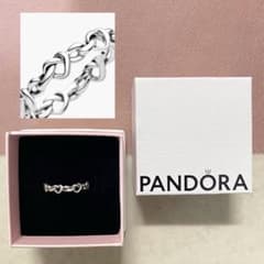 Pandora Knotted Hearts Ring 실버 50 사이즈