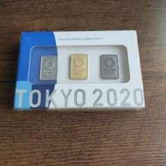 신품 미사용 미개봉 도쿄 2020 올림픽 엠블럼 핀 배지 3 개 세트