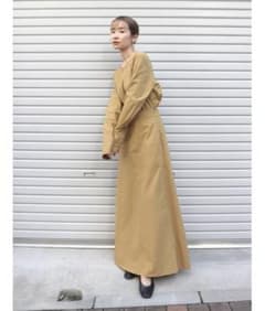 未使用品 Ungrid バックオープン ロングワンピース